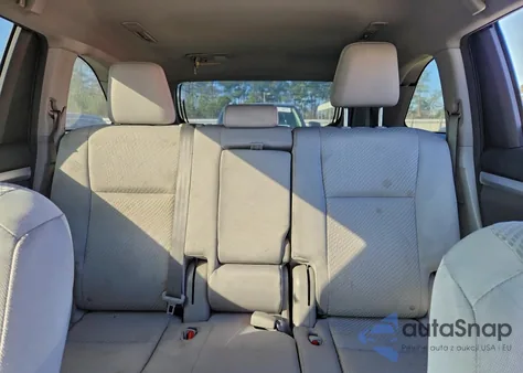 2015 Toyota Highlander Le from USA, damaged, VIN 5TDZARFH7FS016529